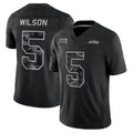 Punc NY.Jets #5 Garrett Wilson Player Black Limited 2026 Salute to Service Home Game Stitched Jerseys