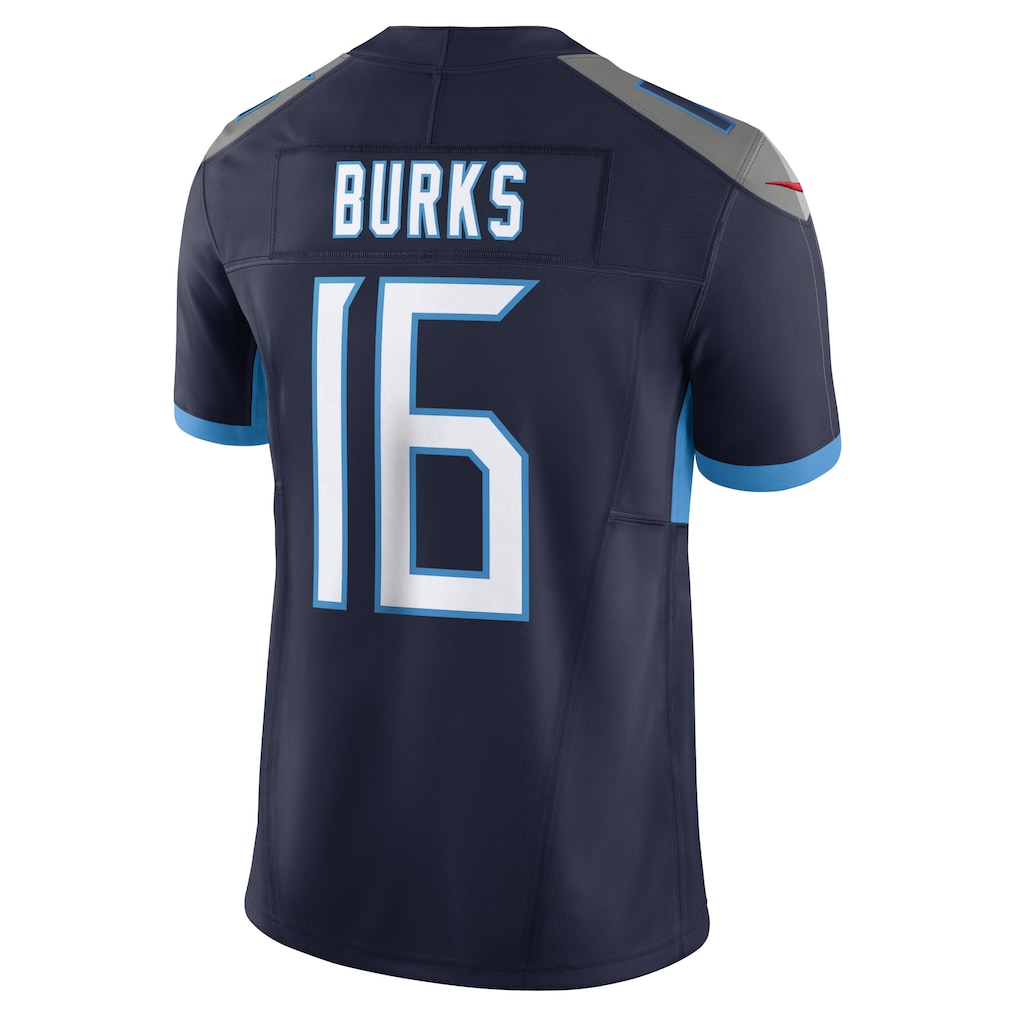 Punc T.Titans #16 Treylon Burks Navy Vapor F.U.S.E. Limited Jersey