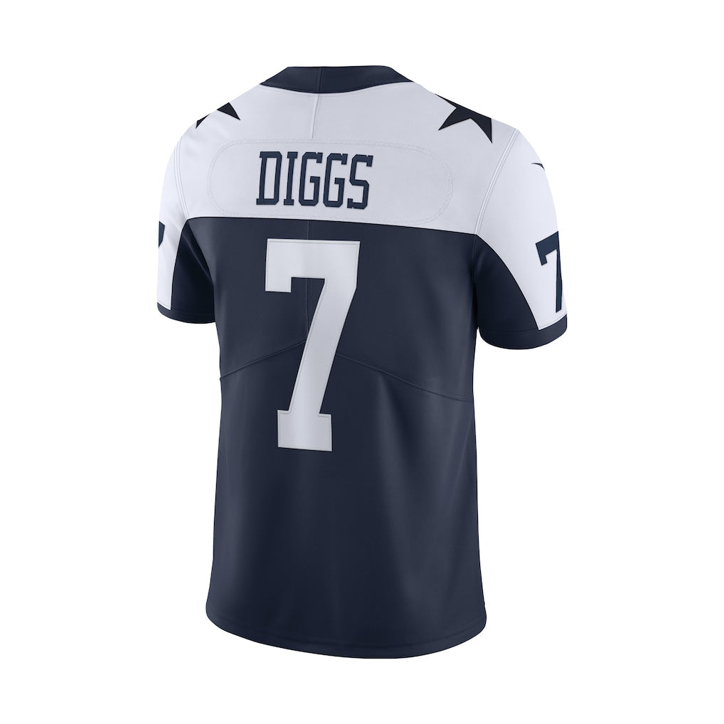 Punc D.Cowboys #7 Trevon Diggs Navy Alternate Vapor Limited Jersey