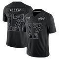 Punc B.Bills #17 Josh Allen Player Black Limited 2026 Salute to Service Home Game Stitched Jerseys