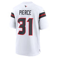 Punc H.Texans #31 Dameon Pierce White Game Jersey