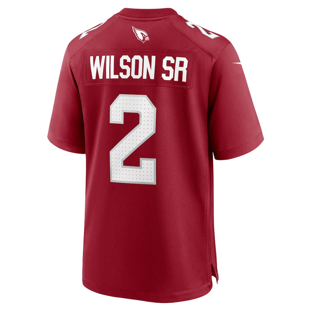 Punc A.Cardinals #2 Mack Wilson Sr. Cardinal Team Game Jersey