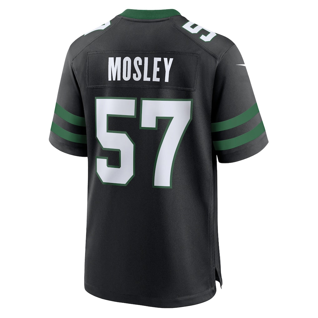 Punc NY.Jets #57 C.J. Mosley Legacy Black Alternate Game Jersey