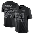 Punc SF.49ers #54 Fred Warner Player Black Limited 2026 Salute to Service Home Game Stitched Jerseys