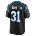 Punc C.Panthers #31 Corey Thornton Black Team Game Jersey