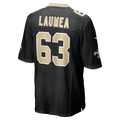 Punc NO.Saints #63 Sataoa Laumea Black Team Game Jersey