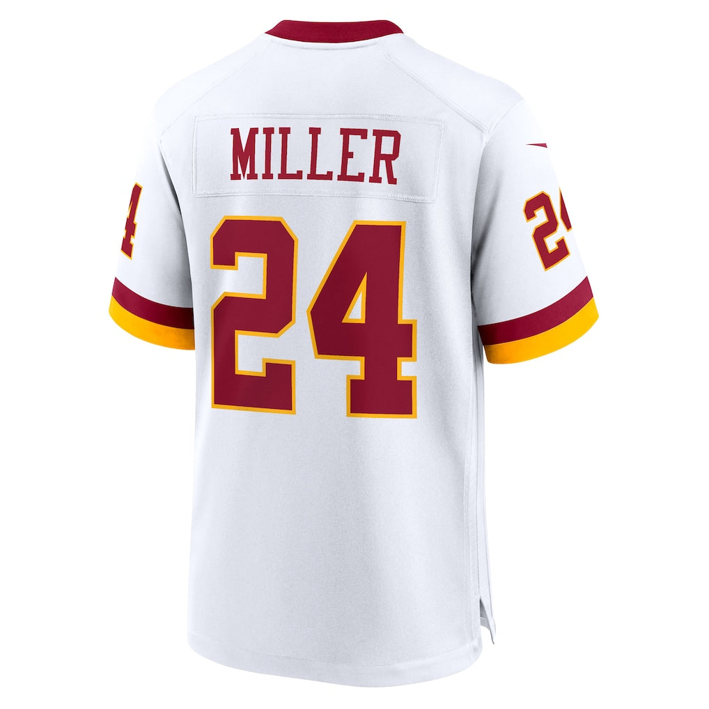 Punc W.Commanders #24 Von Miller White Alternate 2 Super Bowl Era Game Jersey