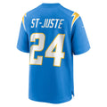 Punc LA.Chargers #24 Benjamin St-Juste Powder Blue Team Game Jersey