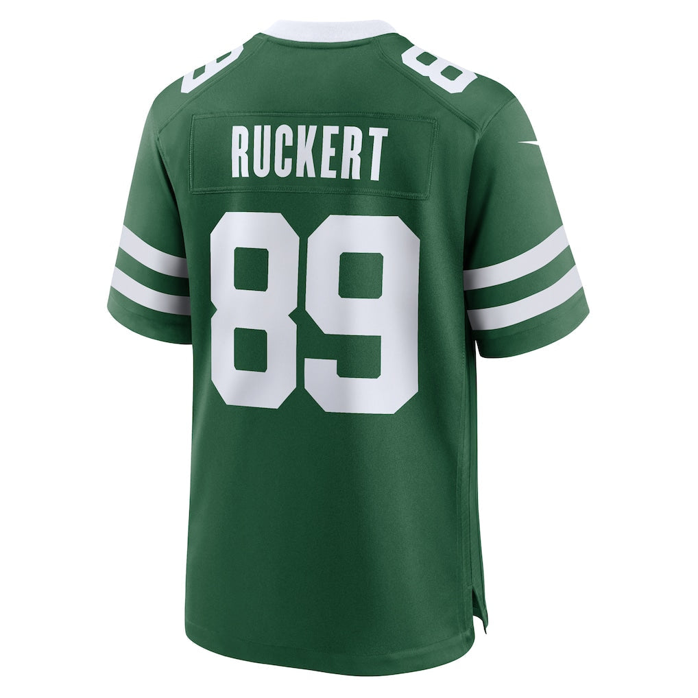 Punc NY.Jets #89 Jeremy Ruckert Legacy Green Team Game Jersey