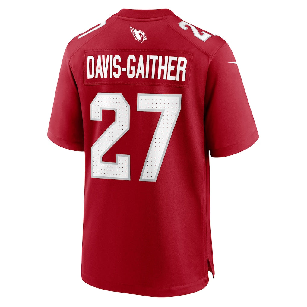 Punc A.Cardinals #27 Akeem Davis-Gaither Cardinal Team Game Jersey