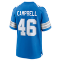Punc D.Lions #46 Jack Campbell Blue Game Stitched Jersey