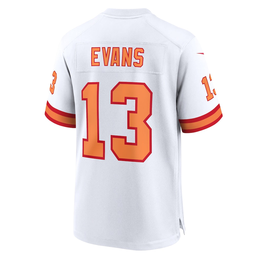 Punc TB.Buccaneers #13 Mike Evans White 50th Season Game Jersey