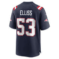 Punc NE.Patriots #53 Christian Elliss Navy Game Retired Player Jersey