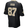 Punc NO.Saints #87 Joe Horn Black Game Retired Player Jersey