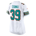 Punc M.Dolphins #39 Larry Csonka White Retired Player Jersey