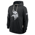 Punc MN.Vikings Black 2026 Salute to Service Sideline Dri-FIT Pullover Hoodie Jerseys