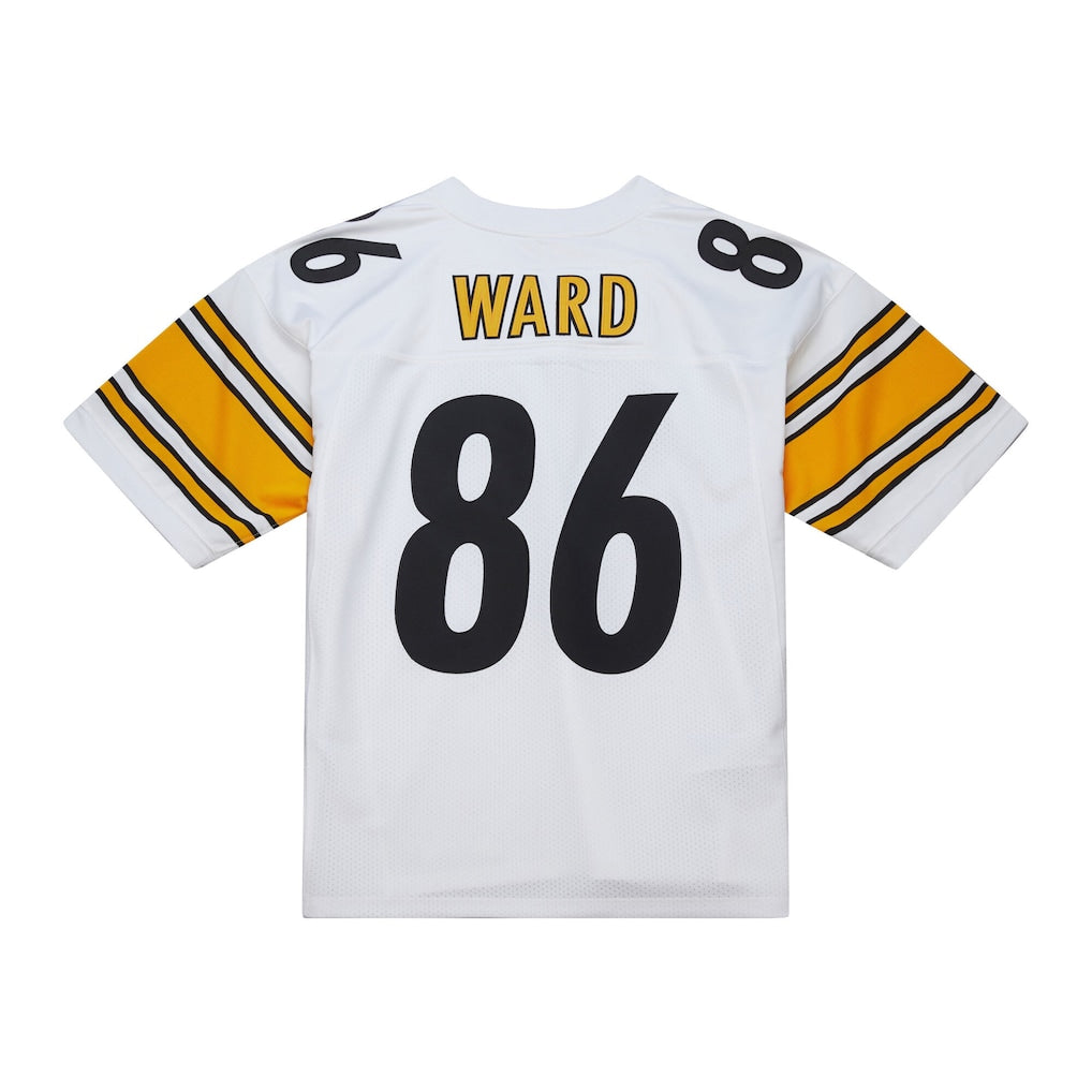 Punc P.Steelers #86 Hines Ward Mitchell & Ness White 2005 Authentic Throwback Retired Player Jersey