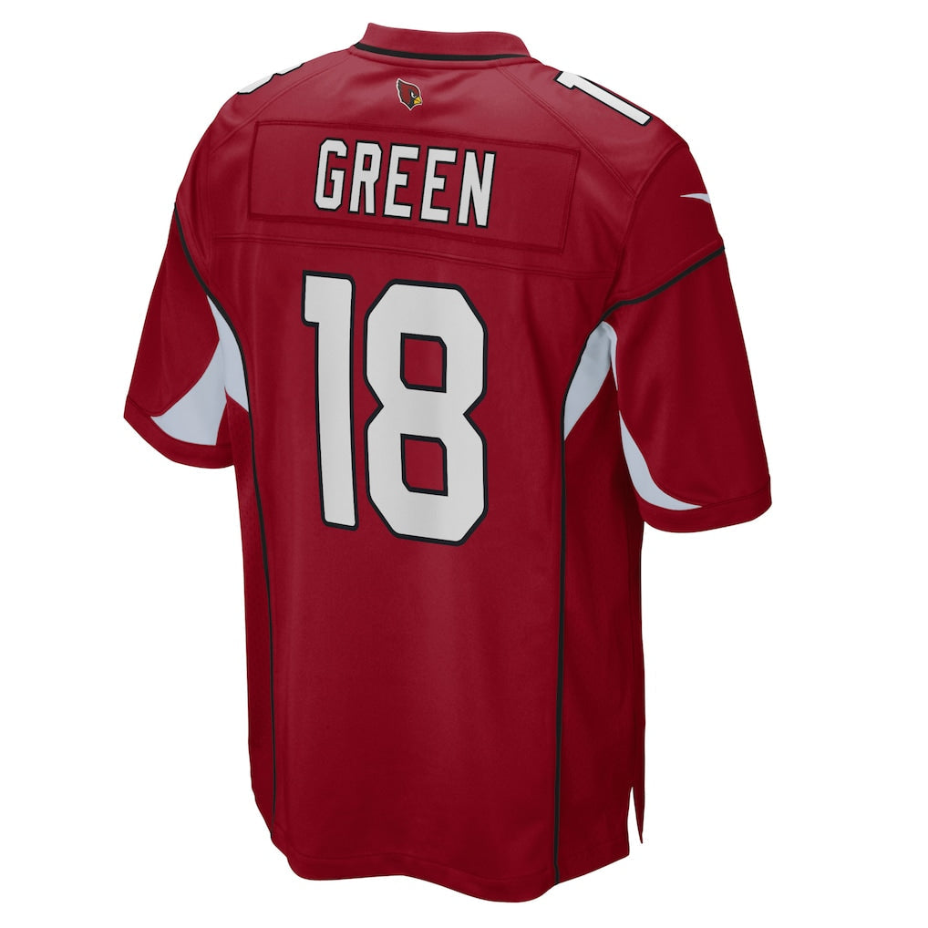 Punc A.Cardinals #18 A.J. Green Cardinal Game Jersey